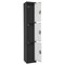 Adiroffice 12 in W, 12 in D, 72 in H, Steel ADI629-203-B-W-PKG-4 - alternate 8